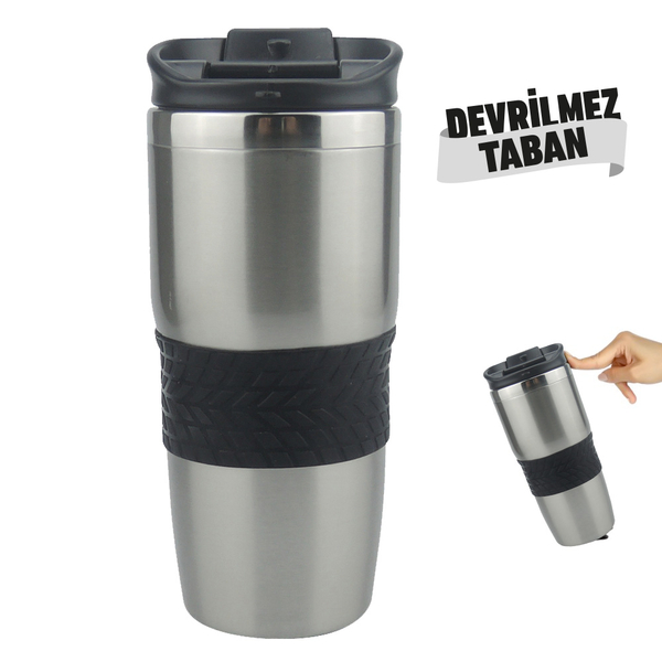 Gümüş 450 ml Bardak Termos