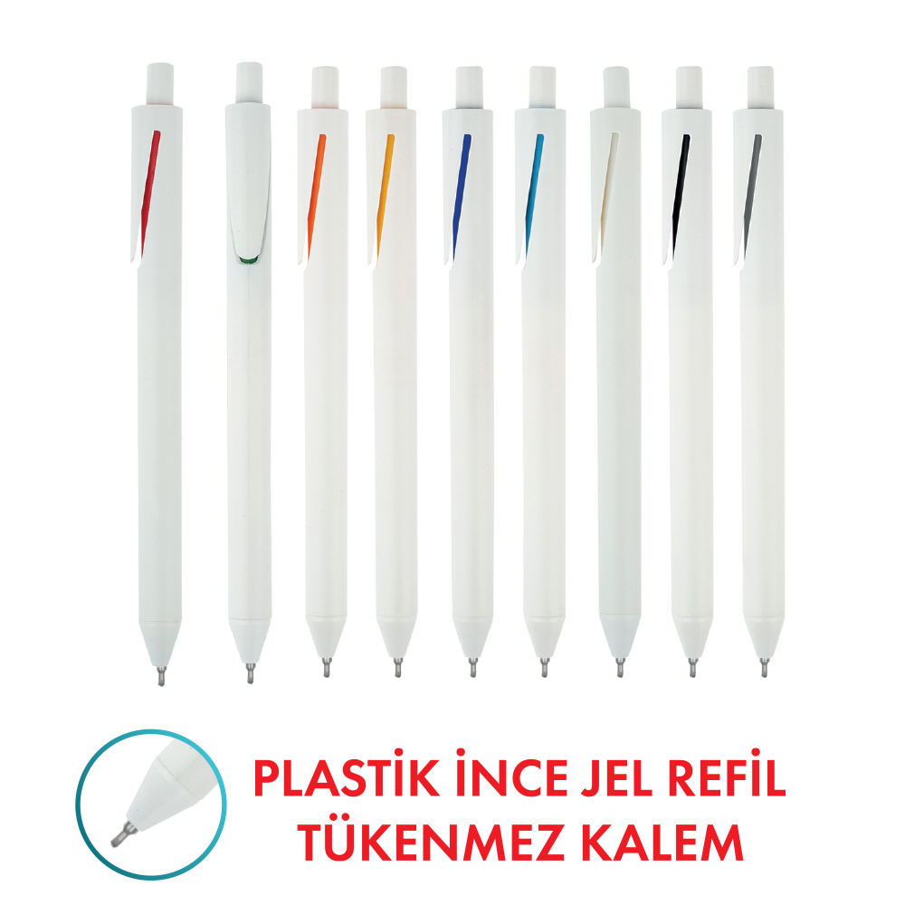 Yeşil Plastik Jel Kalem