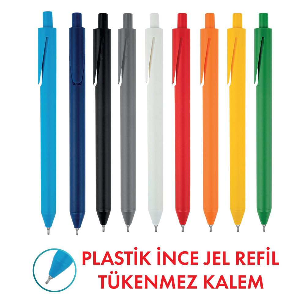 Lacivert Plastik Jel Kalem
