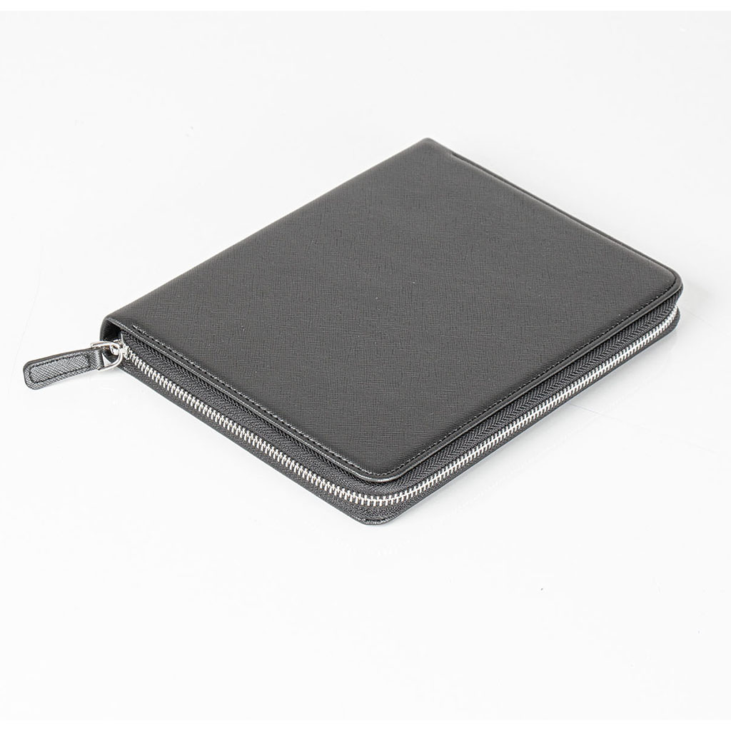 Siyah Asil 23x17 cm Suni Deri Sekreterlik