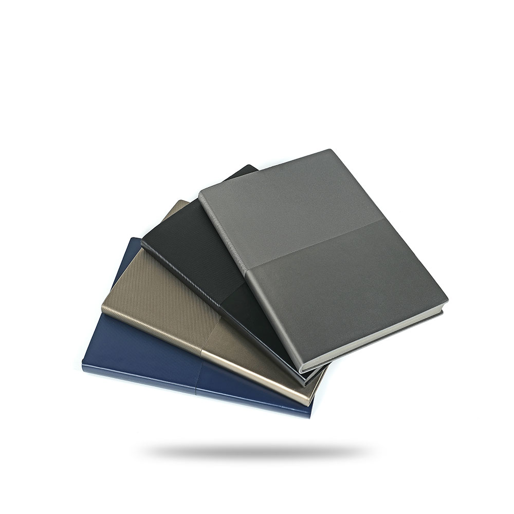 Siyah Milano 15x21 cm Çizgili Defter