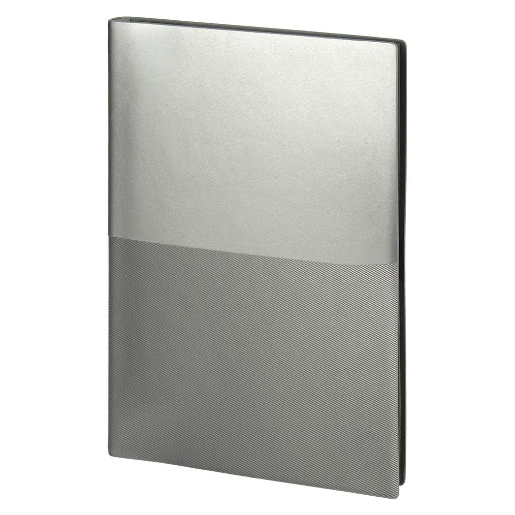 Gri Milano 15x21 cm Çizgili Defter