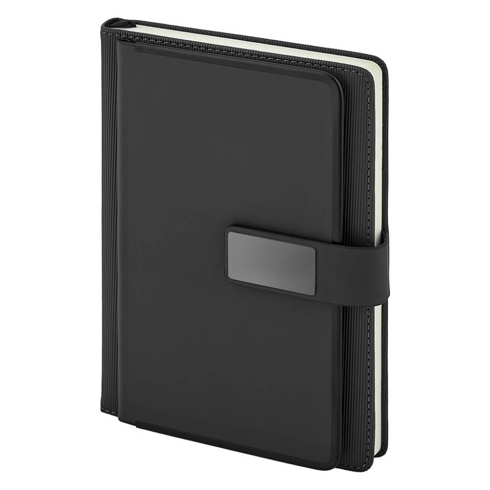 Siyah Beşiktaş 15x21 cm Çizgili Defter