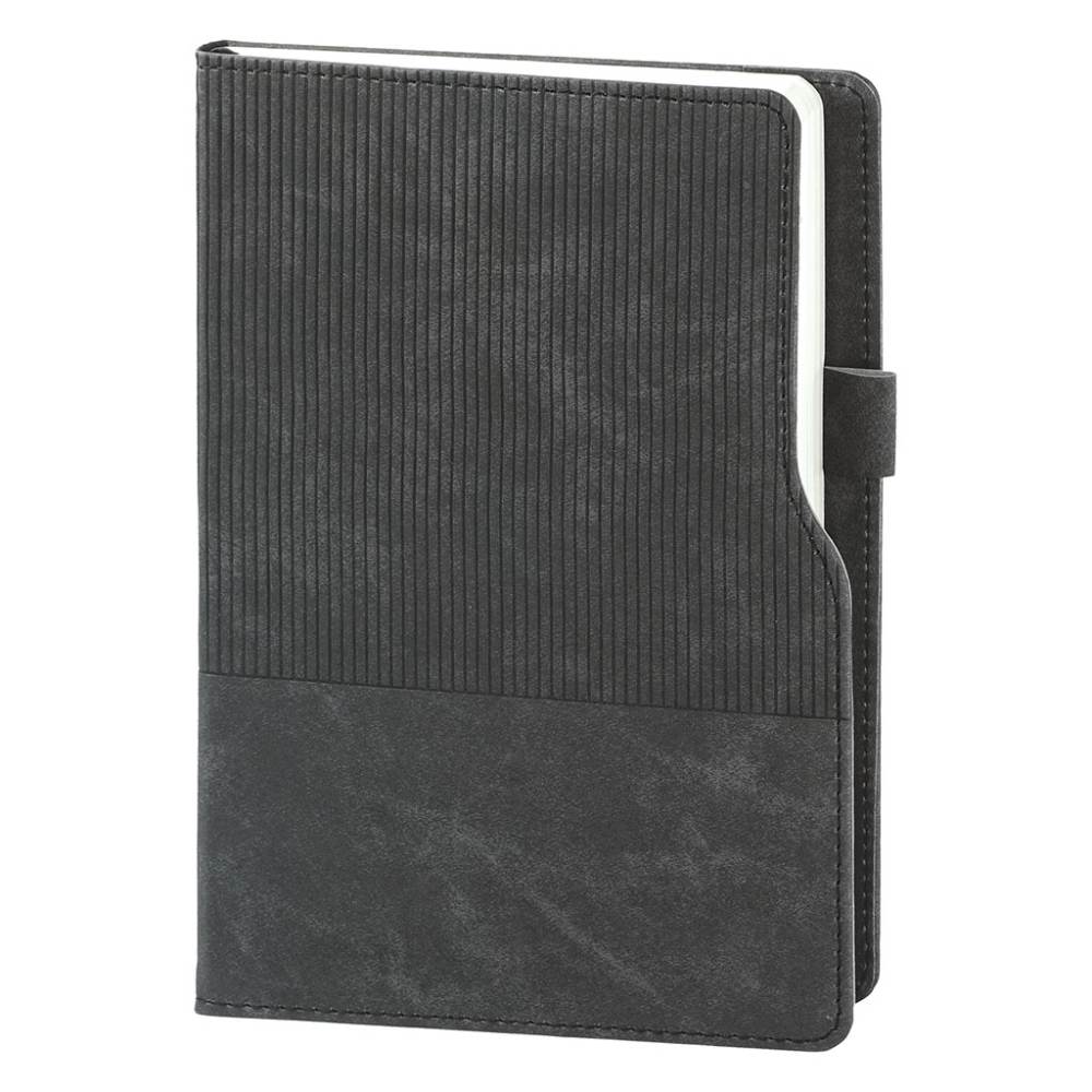 Siyah Kadıköy 15x21 cm Çizgili Defter