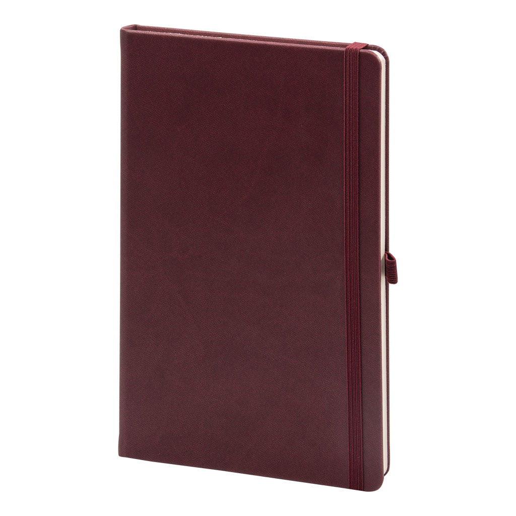 Bordo Yıldız 13x21 cm Çizgili Defter