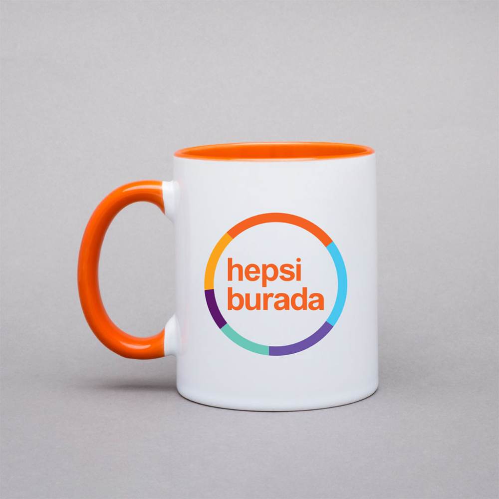 Turuncu İzmir Süblime Kupa