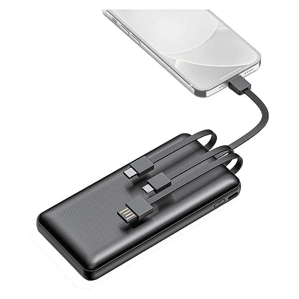 Siyah 10.000 mAh Powerbank