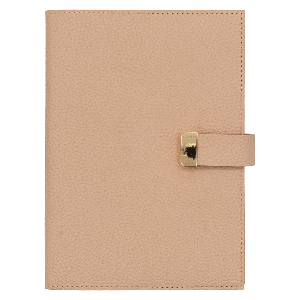 Şeftali Executive Vegan 15x21 cm Çizgili Defter