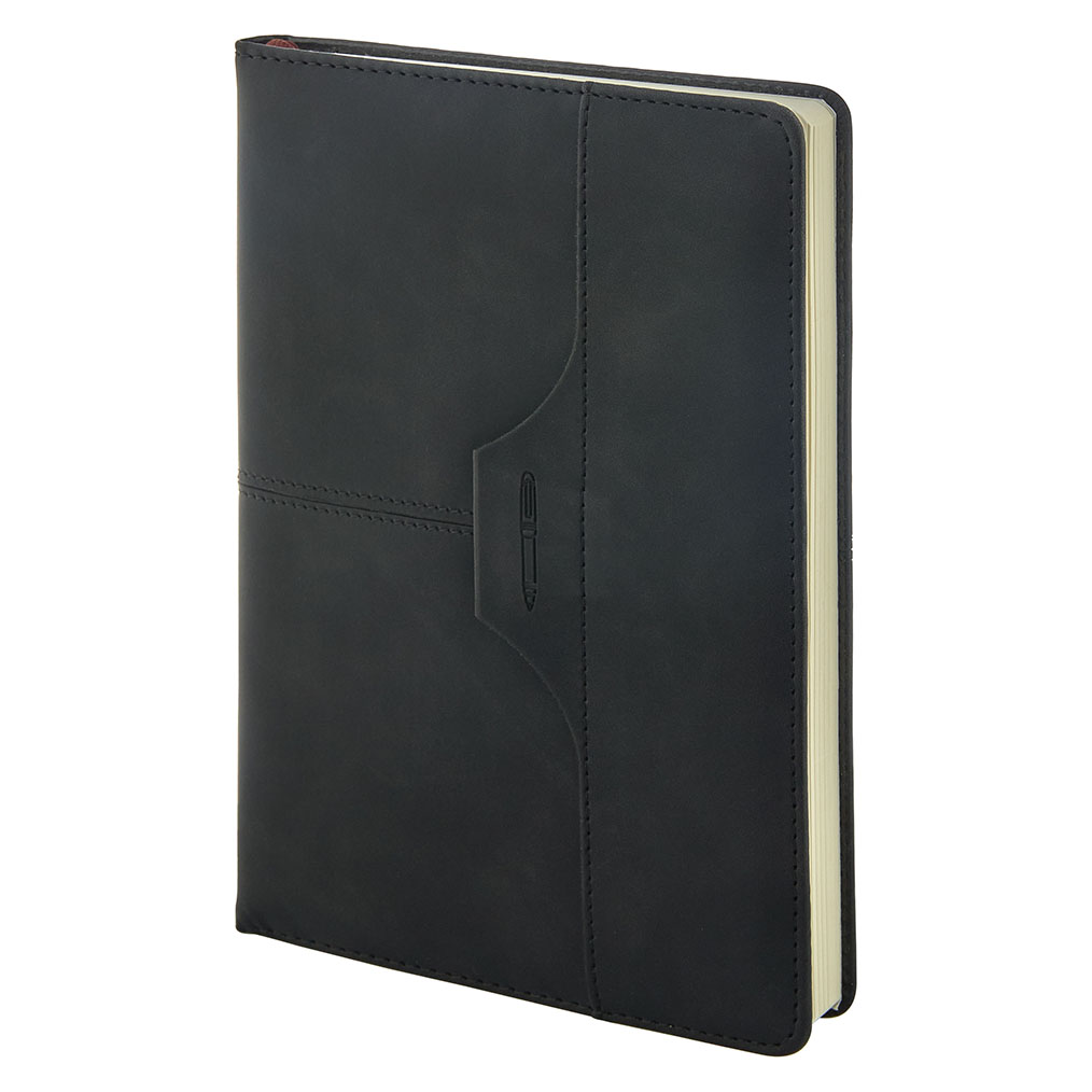 Siyah Bomonti 15x21 cm Çizgili Defter