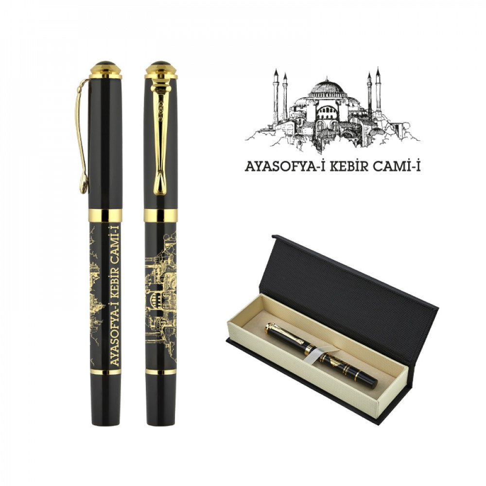 Ayasofya Camii Altın Yaldız Roller Kalem Seti