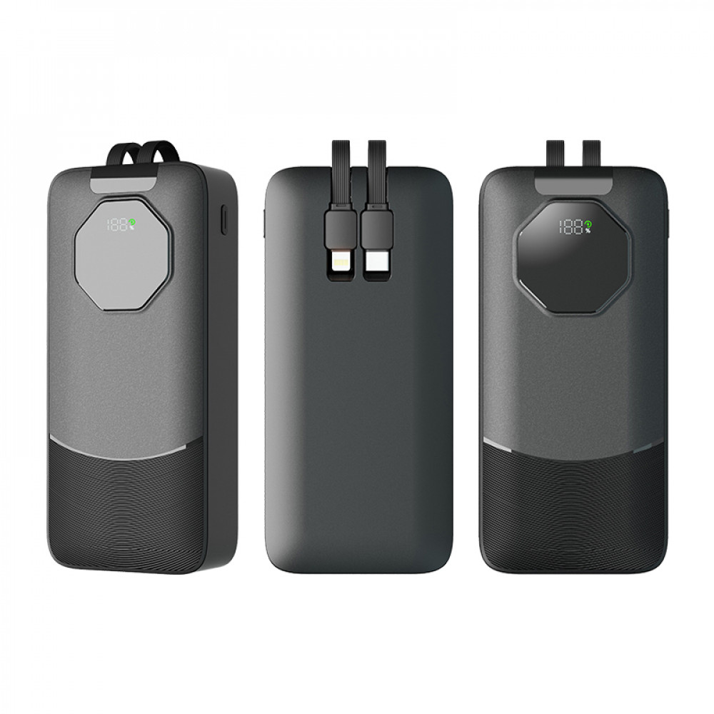 Siyah 20.000 mAh Powerbank