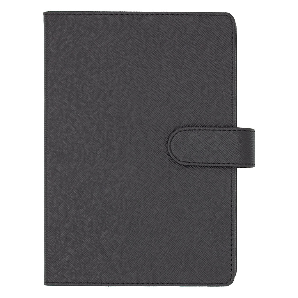 Siyah Çekmeköy Lüks Geçme Kılıf Defter