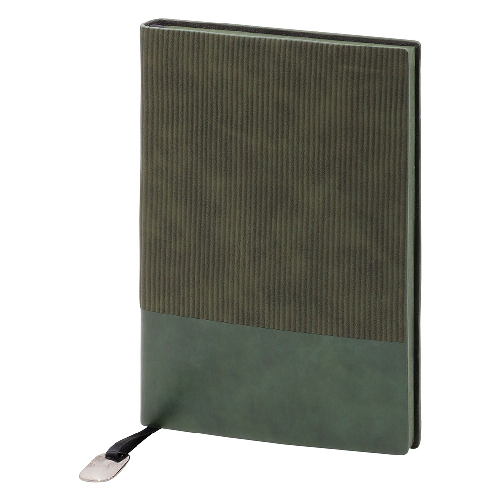 Yeşil Moda Premium 15x21 cm Çizgili Defter